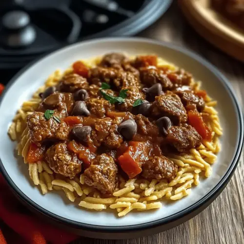 Beef Giouvetsi (Greek Beef Orzo Pasta)