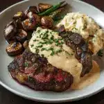 Bourbon Garlic Cream Sauce