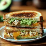 Chicken Avocado Melt Sandwich