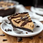 Decadent Chocolate Peanut Butter Swirl Pie