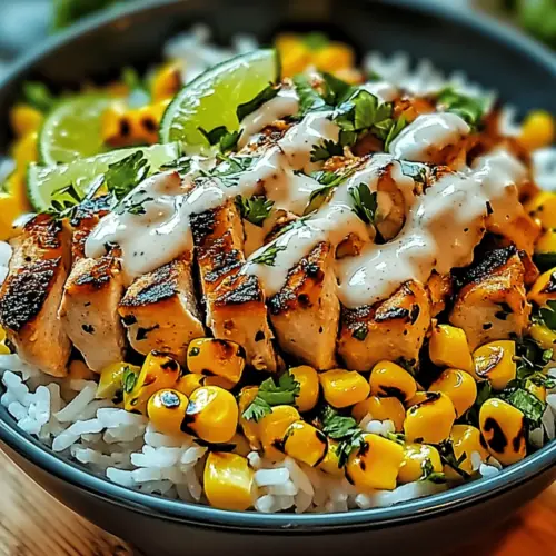 Flavorful Street Corn Chicken Rice