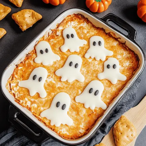 Halloween Buffalo Chicken Dip