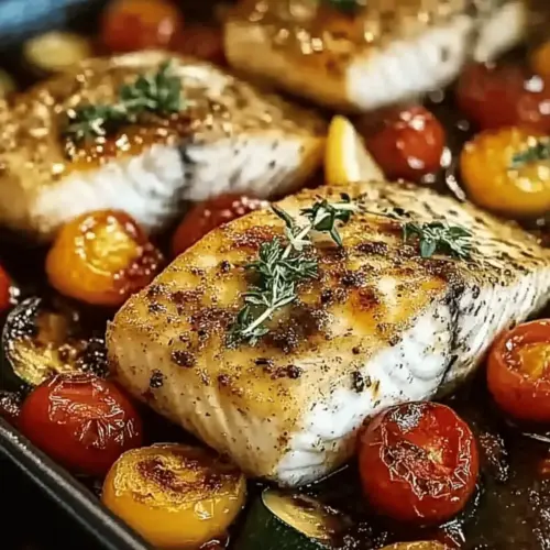 Mediterranean Baked Fish
