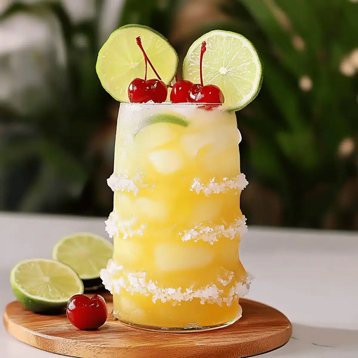 Non Alcoholic Piña Colada Punch