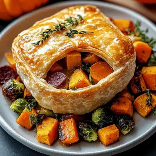 Roasted Autumn Vegetable Pot Pies
