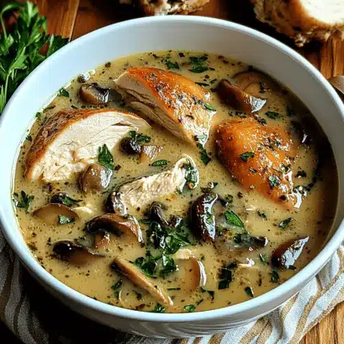 Rotisserie Chicken Mushroom Soup