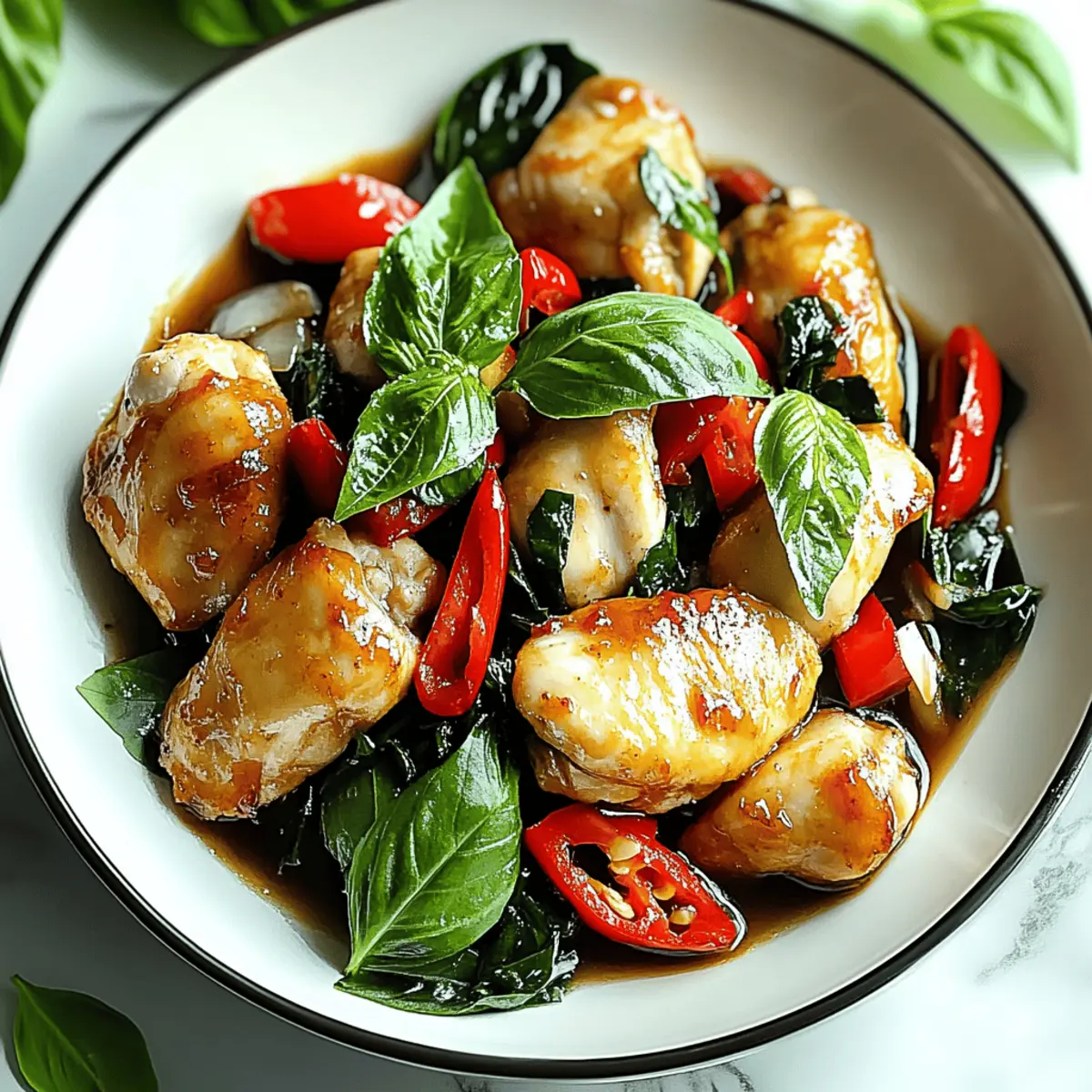 Thai Basil Chicken