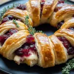 Turkey Cranberry Crescent Ring