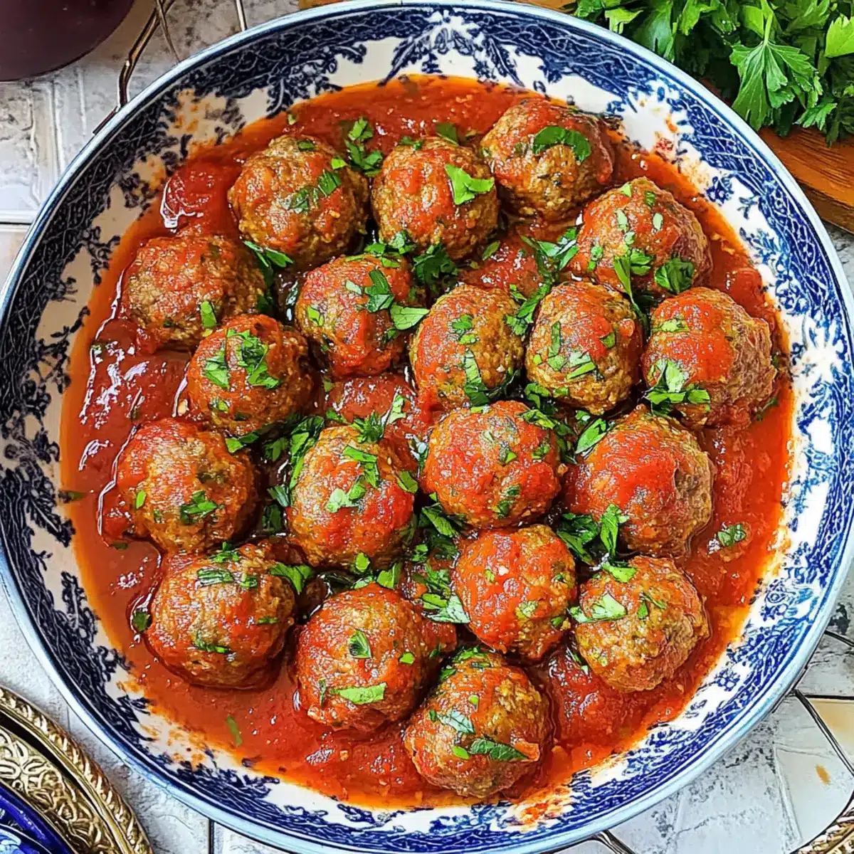 Albóndigas – Spanish Meatballs