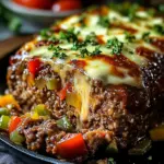 Philly Cheesesteak Meatloaf