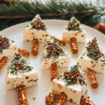 Christmas Tree Cheese Bites