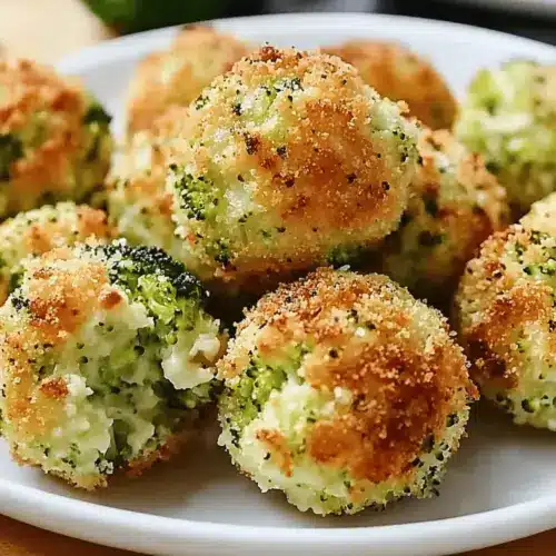 Baked Broccoli Cheese Balls