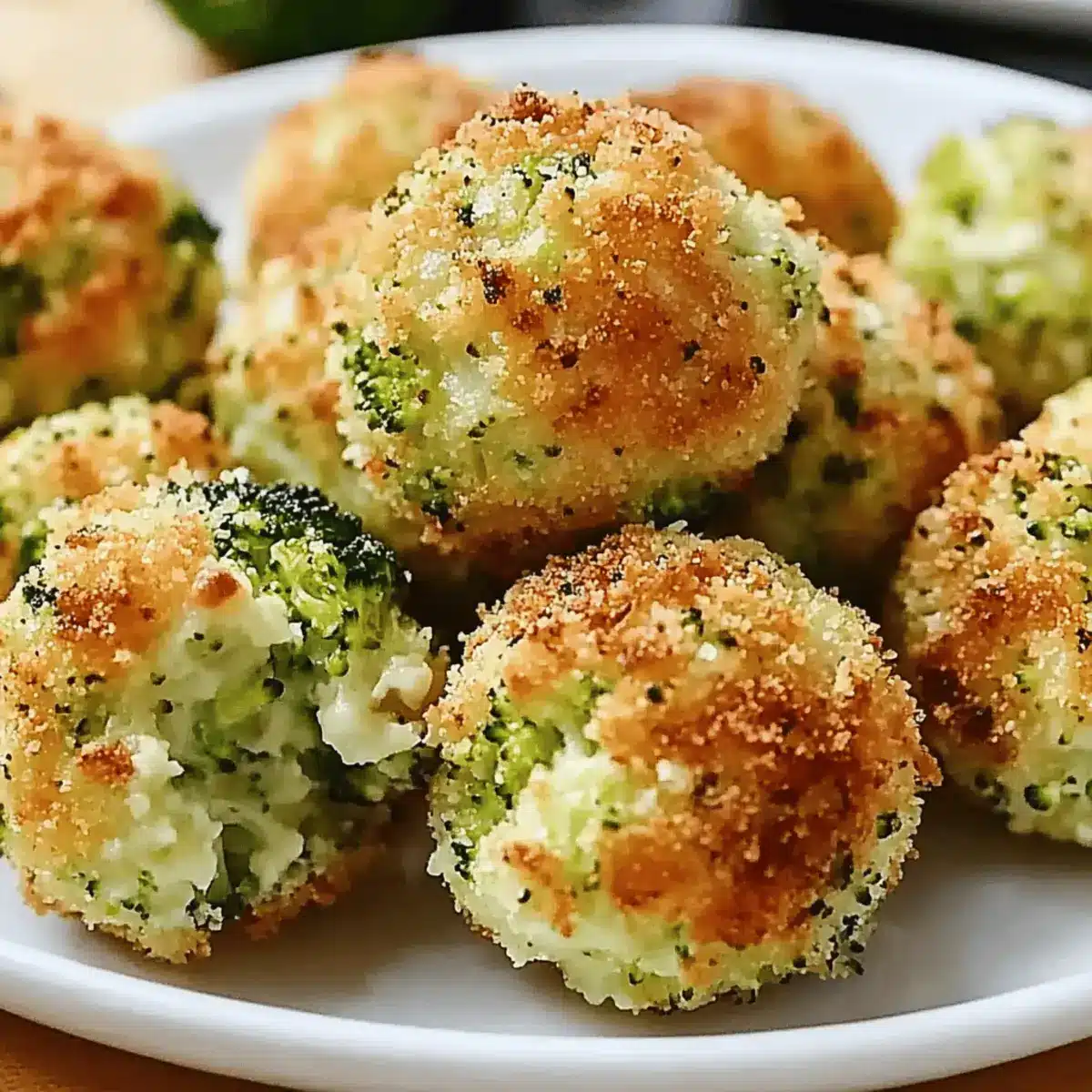 Baked Broccoli Cheese Balls