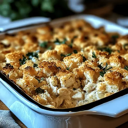 Dolly’s Chicken and Stuffing Casserole for Heartwarming Nights