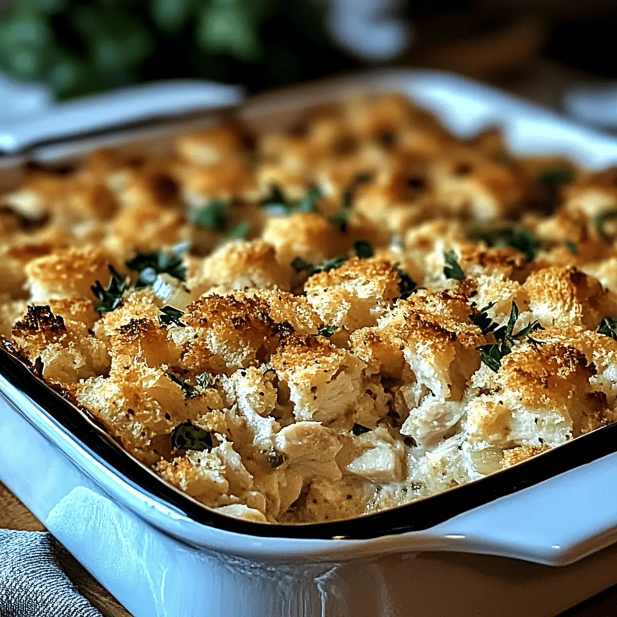 Dolly’s Chicken and Stuffing Casserole for Heartwarming Nights