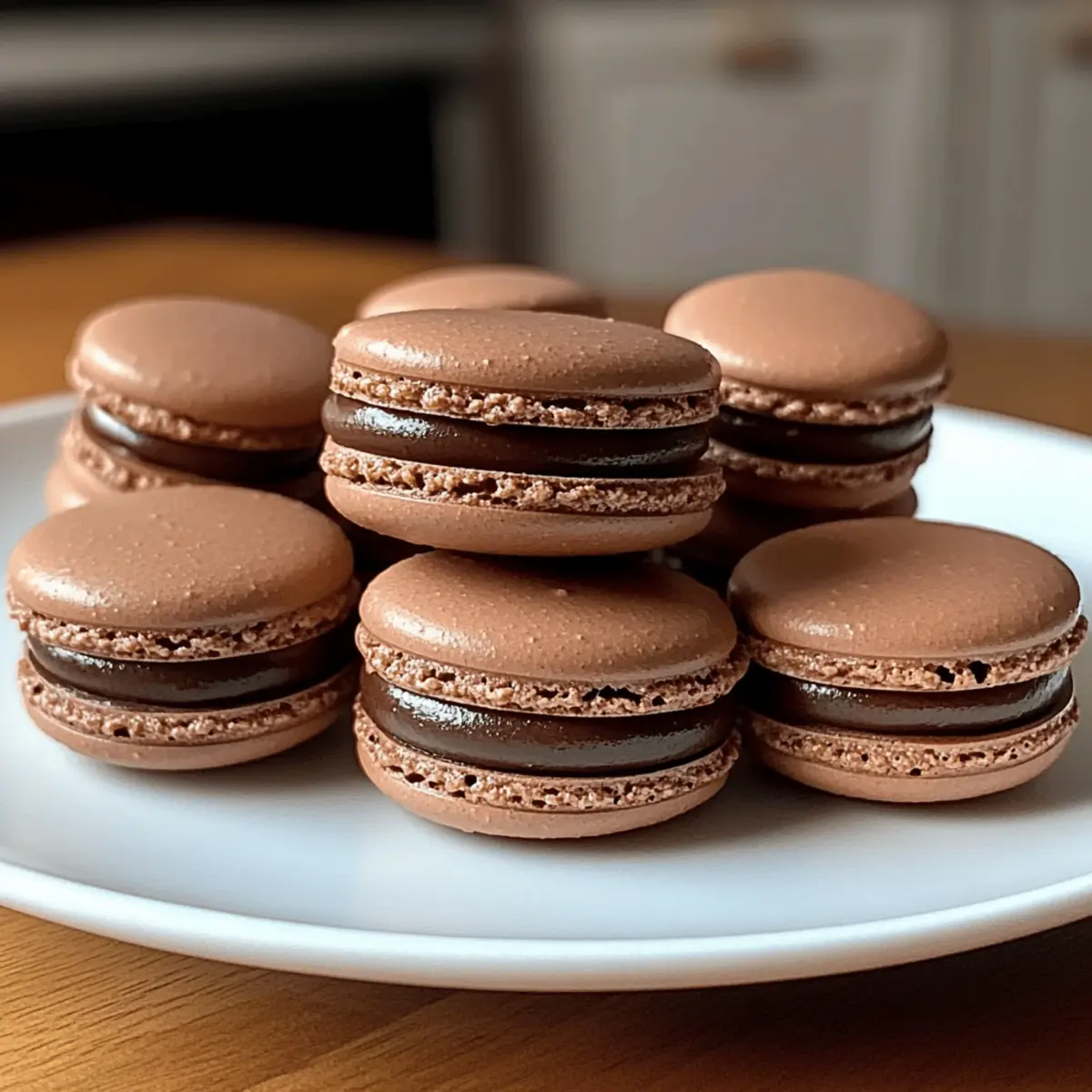 Irresistible Chocolate Macarons