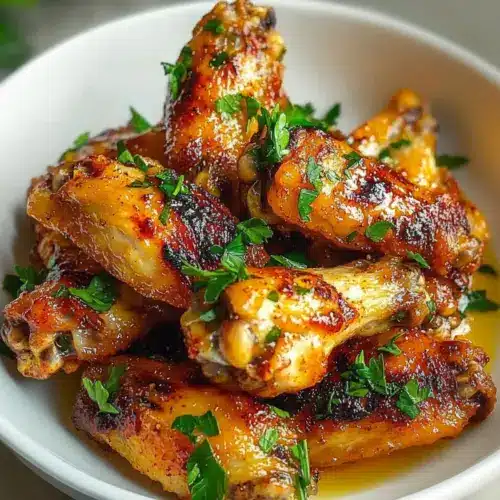 Cajun Garlic Chicken Wings