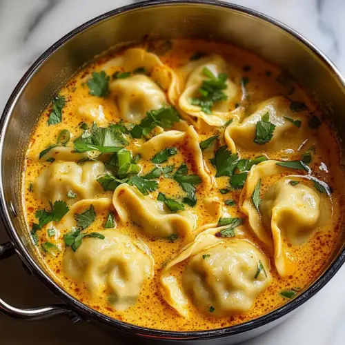 Quick Coconut Curry Soup with Dumplings