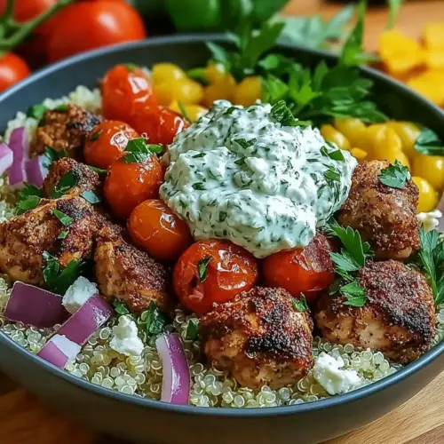Mediterranean Gyro Bowls