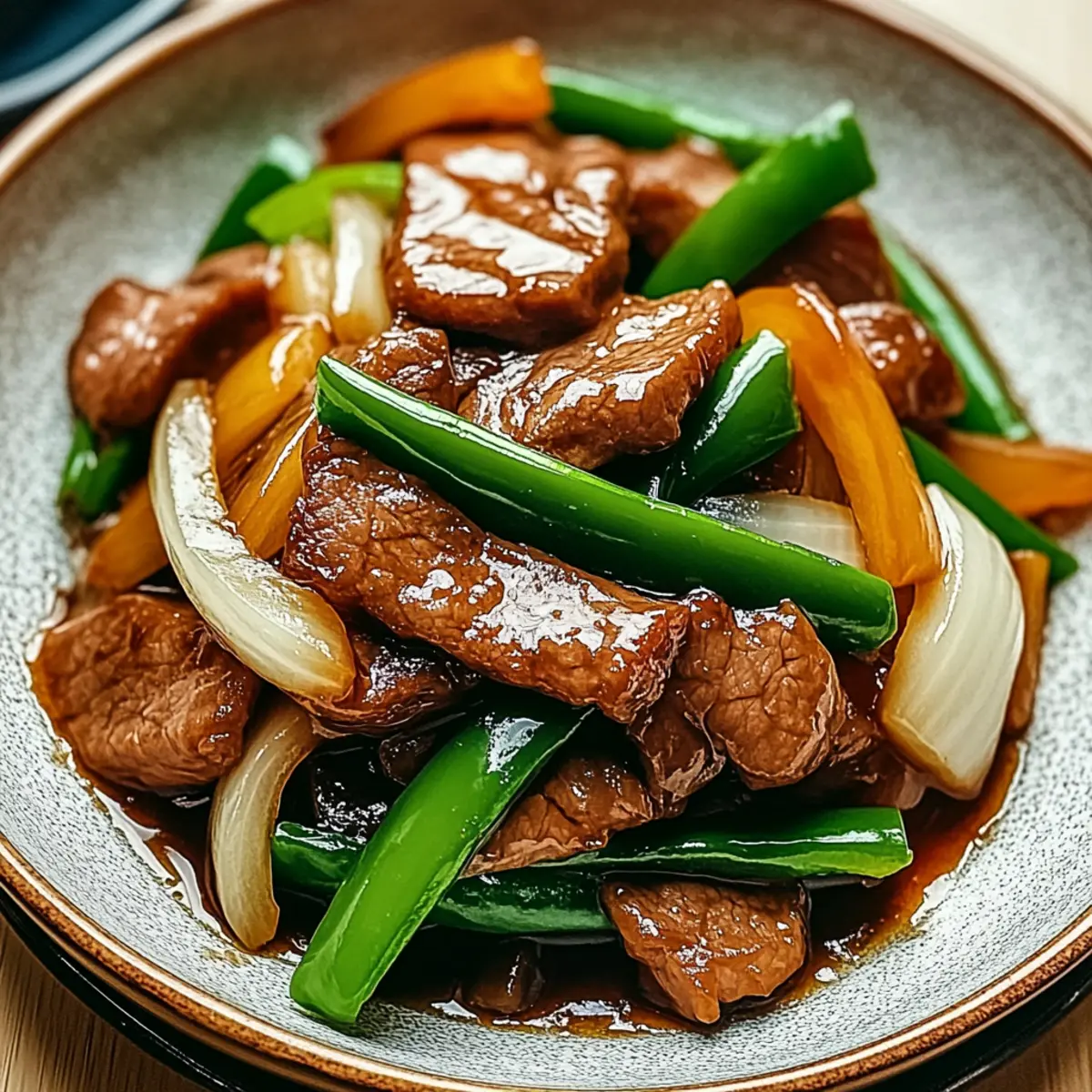 Chinese Beef and Onion Stir Fry