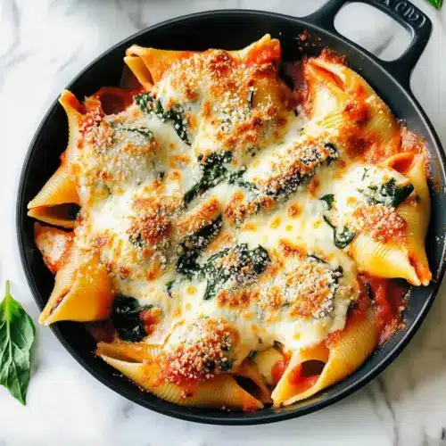 Easy and Healthy Vegetarian Stuffed Pasta Shells