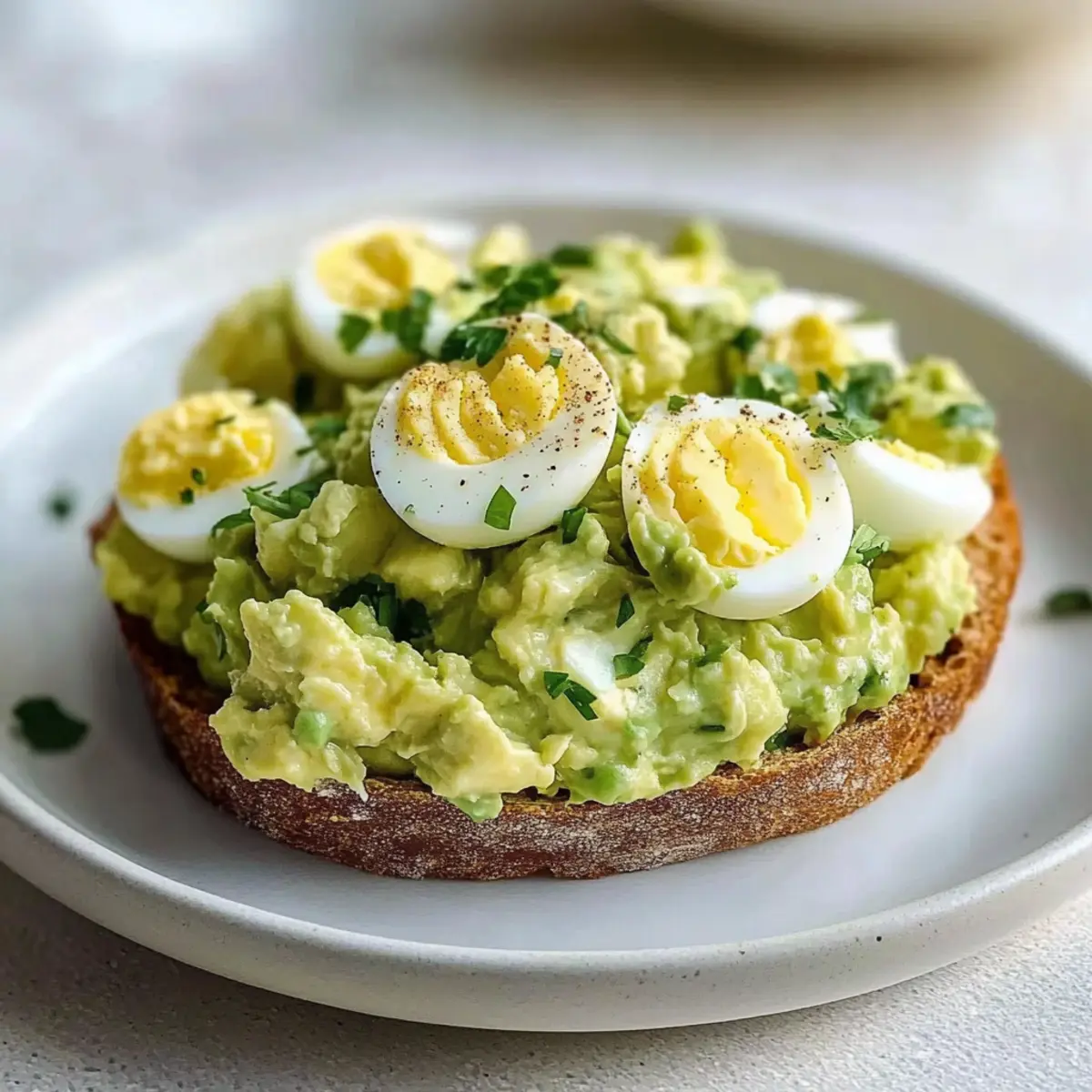 Avocado Egg Salad Recipe
