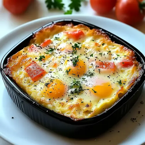 Cheesy Egg Bake