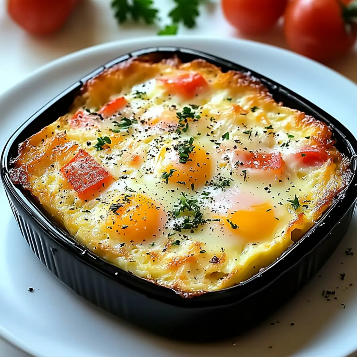 Cheesy Egg Bake