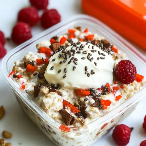 Carrot Cake Overnight Oats