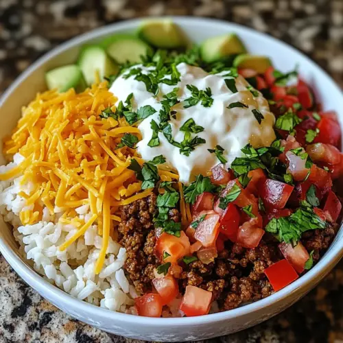 Taco Rice Bowl