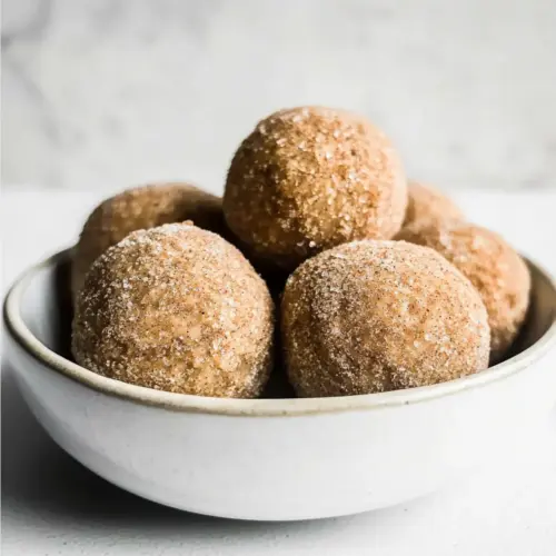 Caramel Snickerdoodle Protein Balls