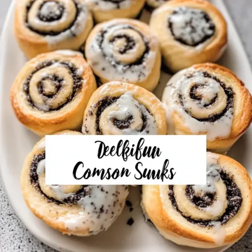 Cookies and Cream Cinnamon Rolls