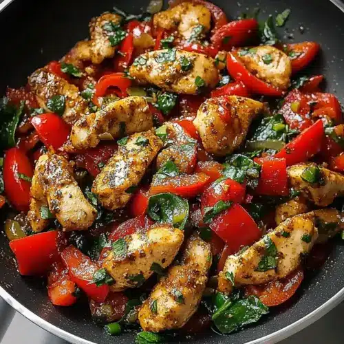 Mediterranean Chicken Stir Fry
