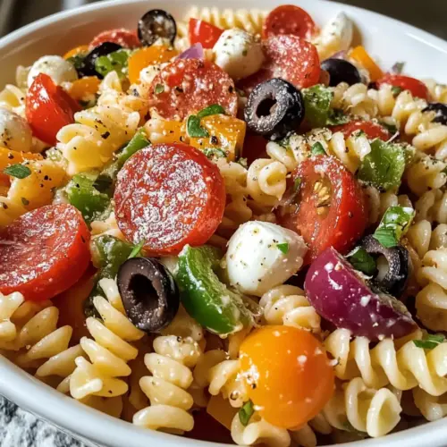 Pizza Pasta Salad