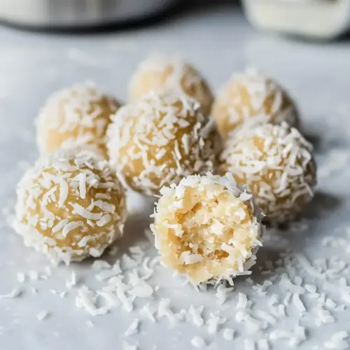 Coconut Protein Balls