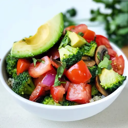 Cucumber, Tomato, and Avocado Salad