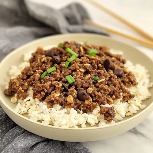 Delicious Korean Ground Beef Bowl (Quick & Easy)
