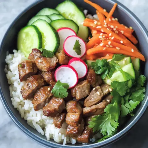 Easy Banh Mi Rice Bowl