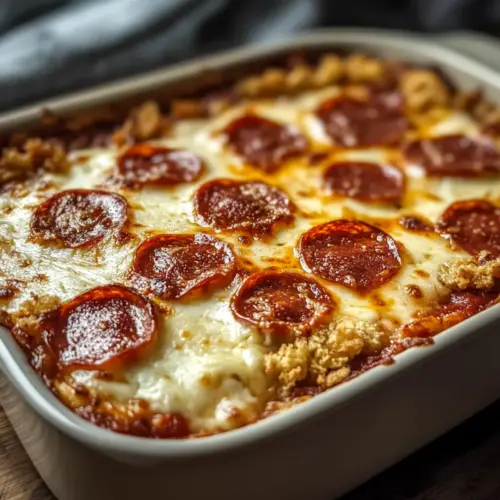 Pizza-Style Cottage Cheese Bake
