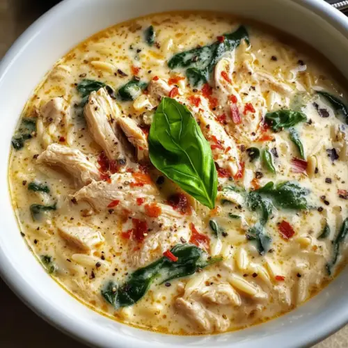 Creamy Chicken Parmesan Soup