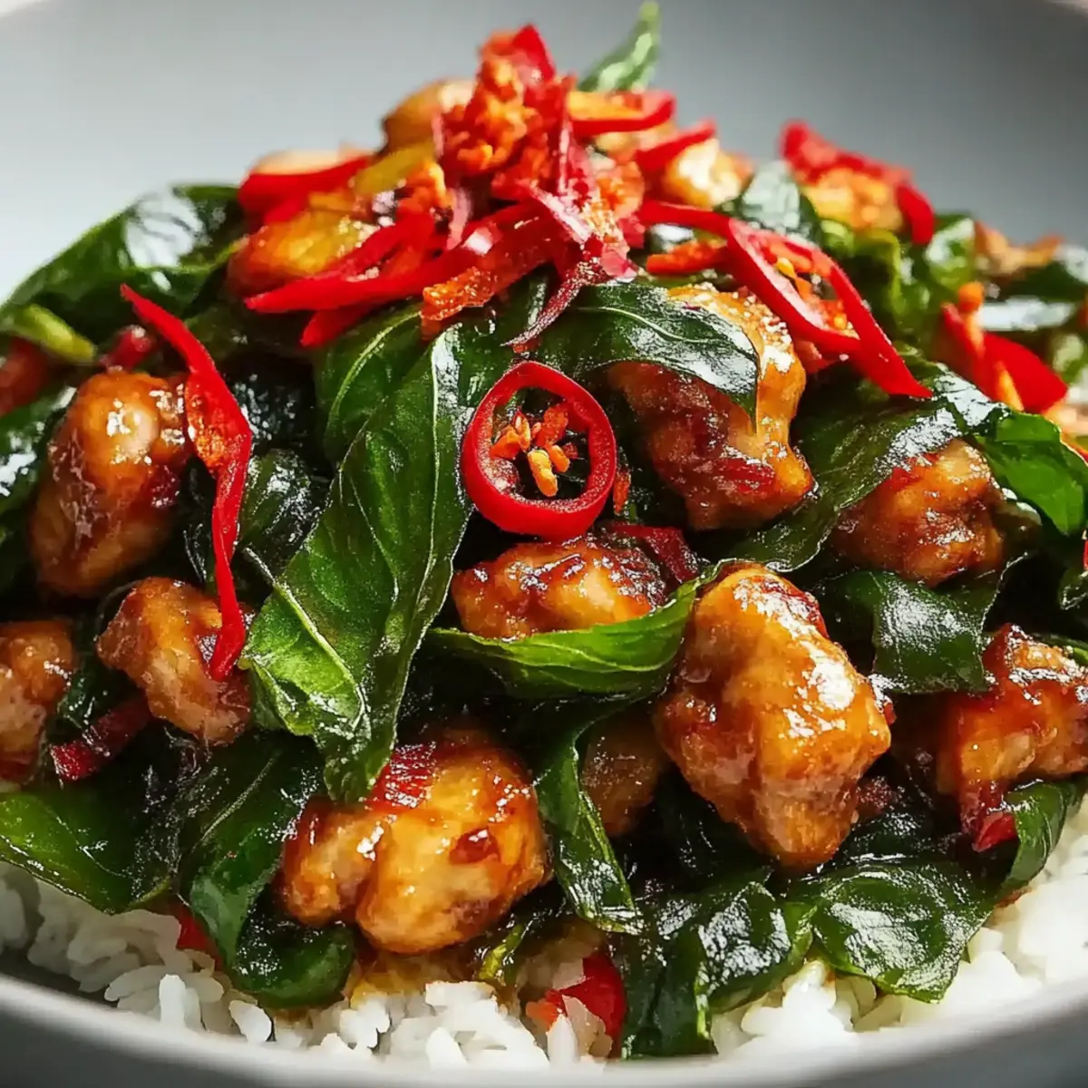 Thai Basil Chicken Recipe