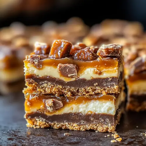 Butterfinger Caramel Bars