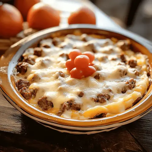 Overnight Sausage Pancake Breakfast Casserole