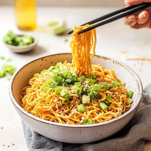 Spicy Miso Noodles