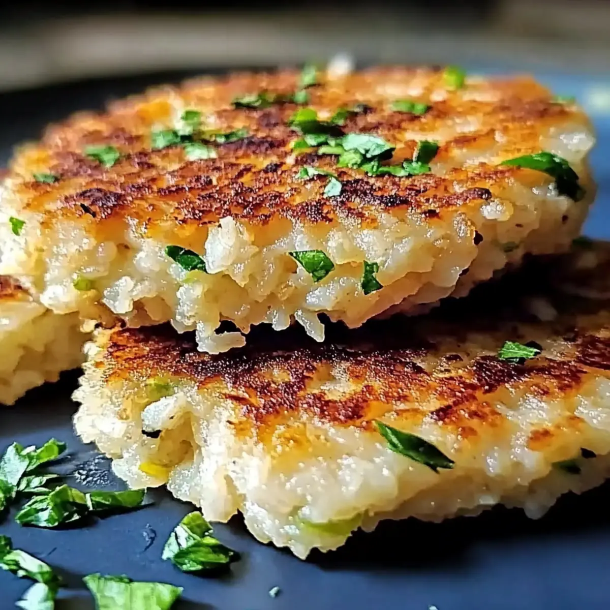 Crispy Egg and Rice Patties