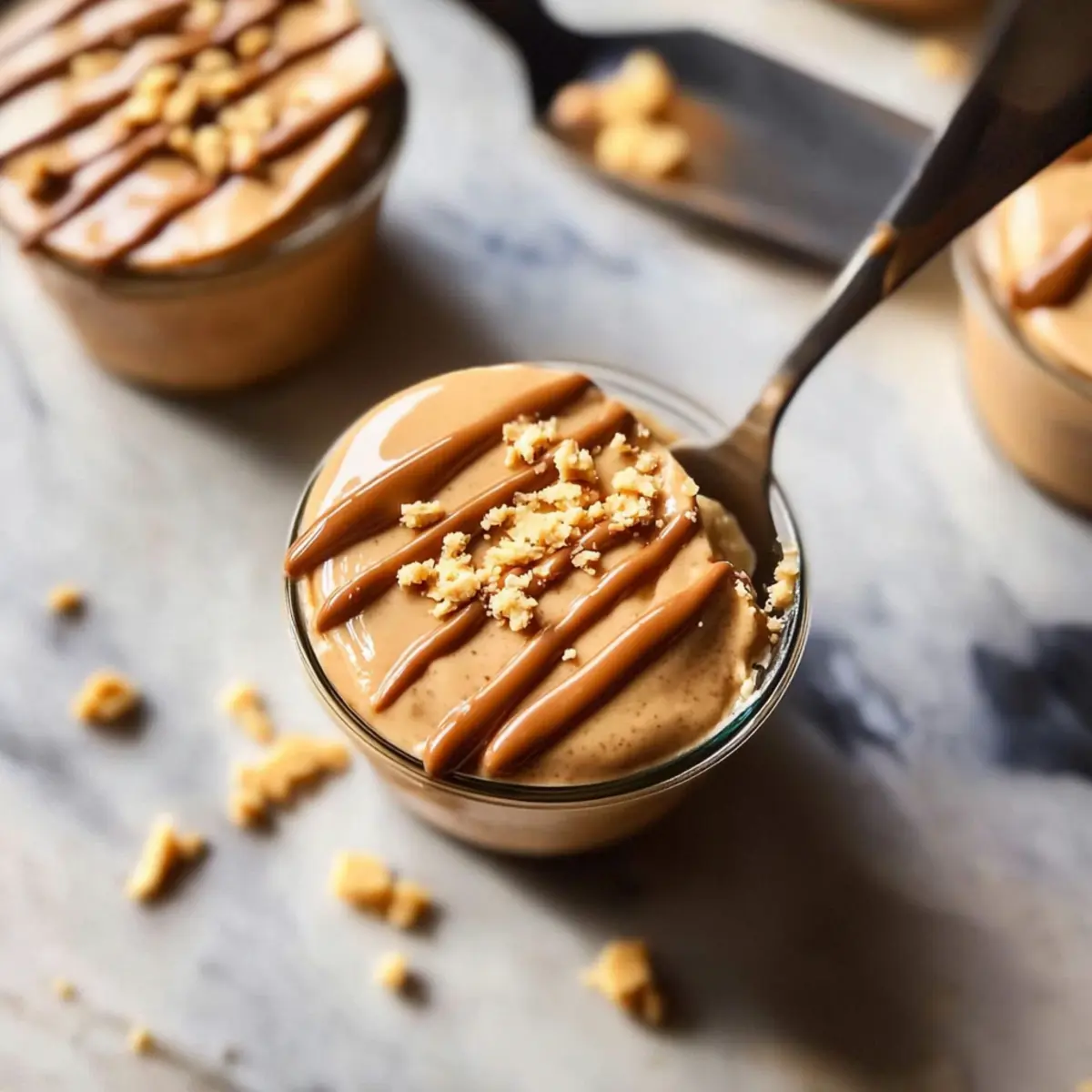 Irresistible Peanut Butter Cottage Cheese Dessert Cups