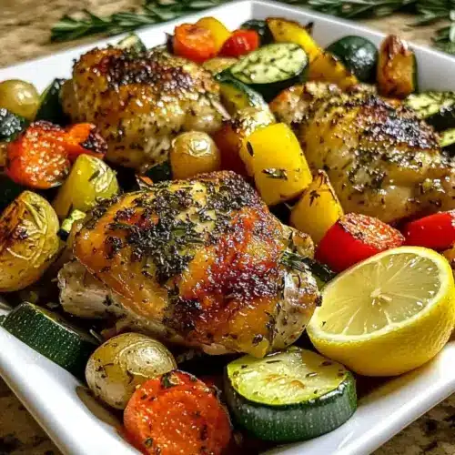 Lemon Herb Chicken and Vegetables