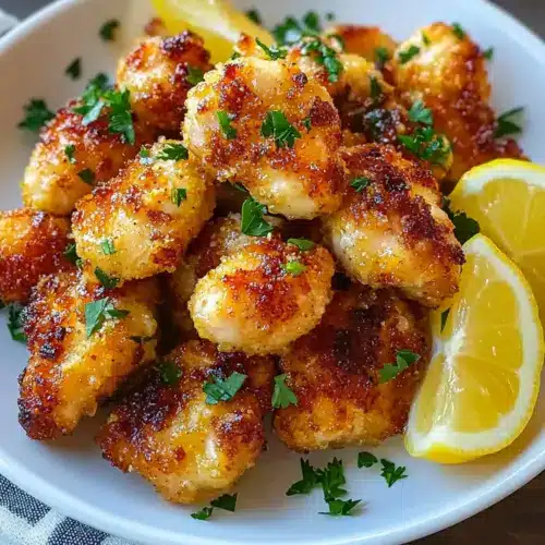Air Fryer Lemon Chicken Bites