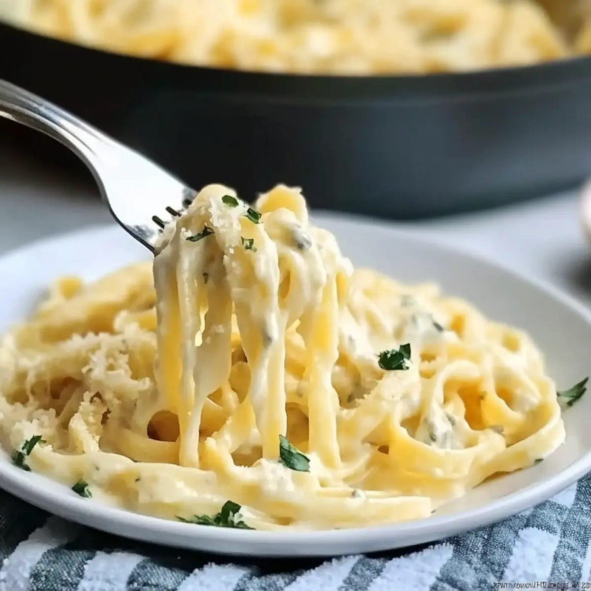 Cottage Cheese Alfredo Sauce