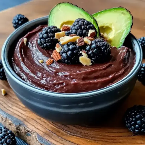 Vegan Chocolate Avocado Mousse